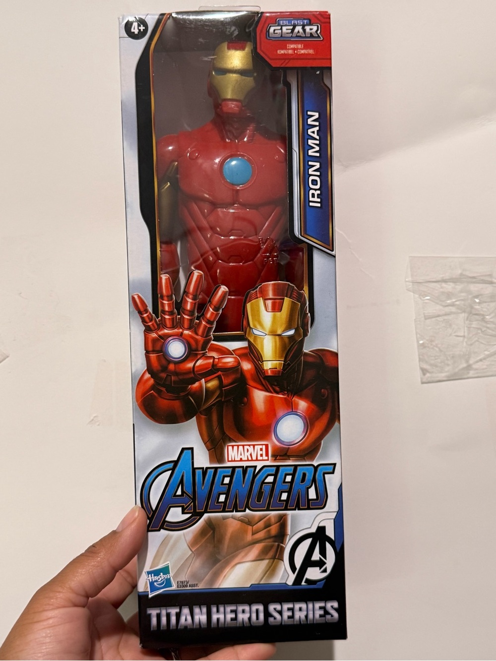 Marvel Iron Man Titan Hero Series Figure - Red, Gold, Blue